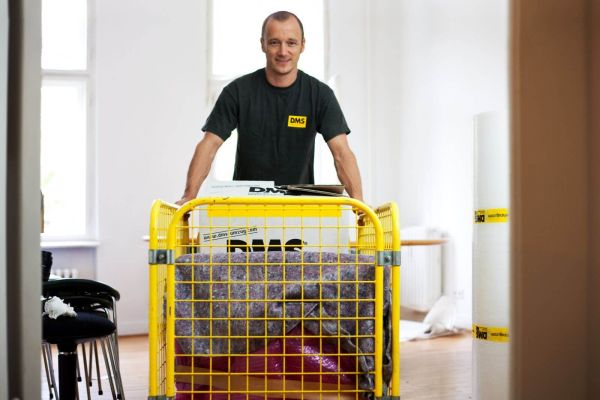 Rollcontainer beim Umzug